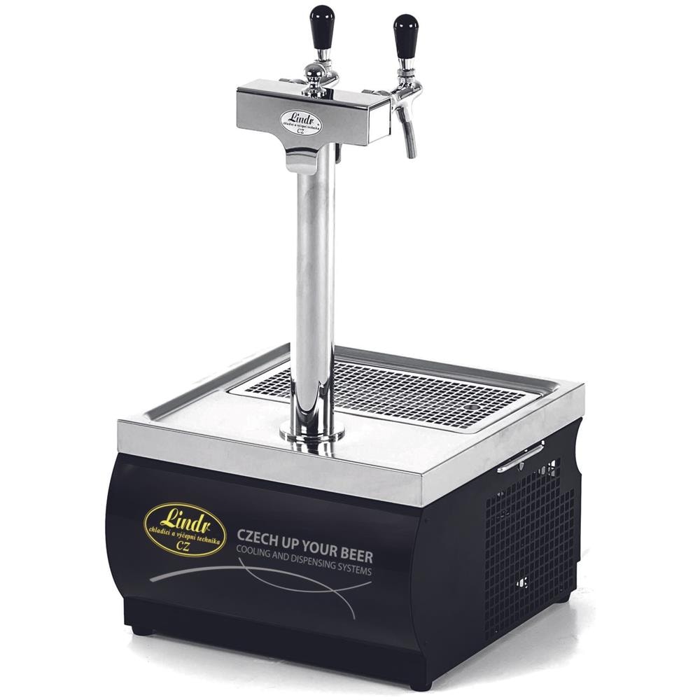 Spillatore Birra Kontakt 55 / K Profi Dry Cooler A 2 Linee In Acciaio Inossidabile, Pompa A Membrana Da 50 Litri / H, Green Line - Foto 2