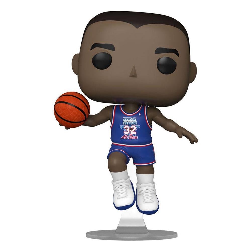 Nba Legends Pop! Basketball Vinyl Figure Magic Johnson (blue All Star Uni 1991) 9 Cm - Foto 1