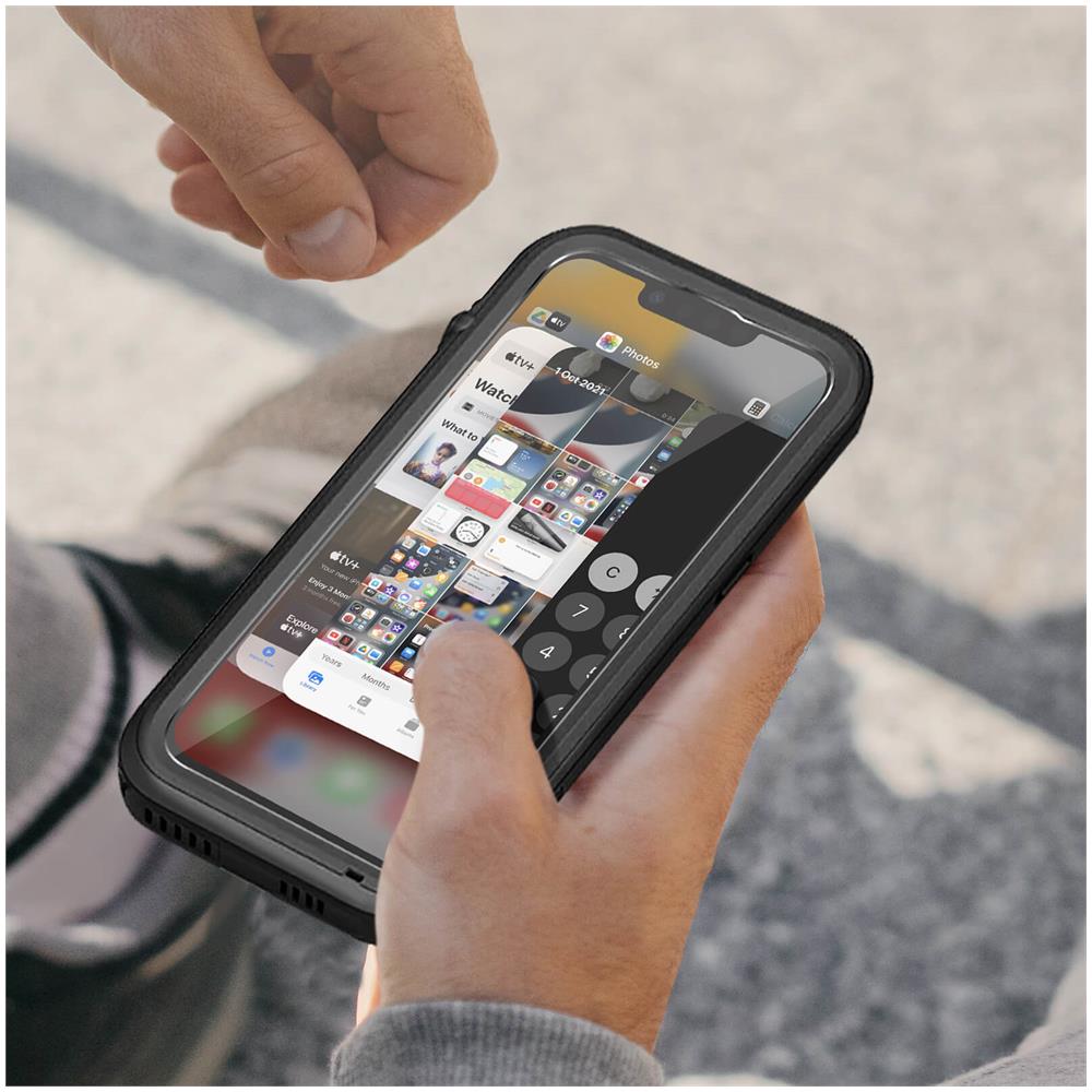 Cover Fronte-retro Iphone 13 Pro, Ip68 Compatibile Con Magsafe Nera - Foto 2