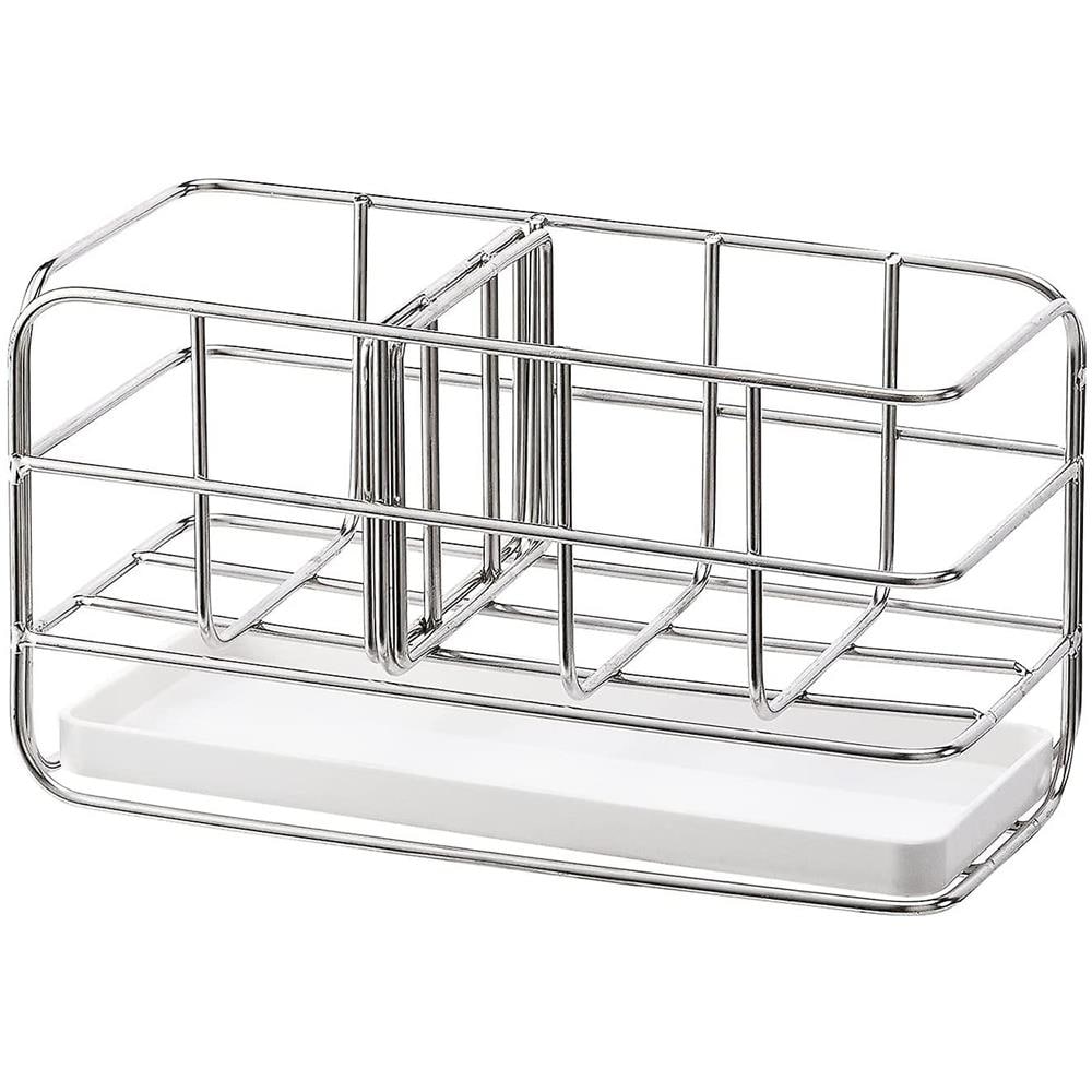 Organizzatore Lavello MAKA Allungabile 34-45cm - Griglia Acciaio Inox Per Spugne E Detersivi | Con Portasciugamani - Foto 10