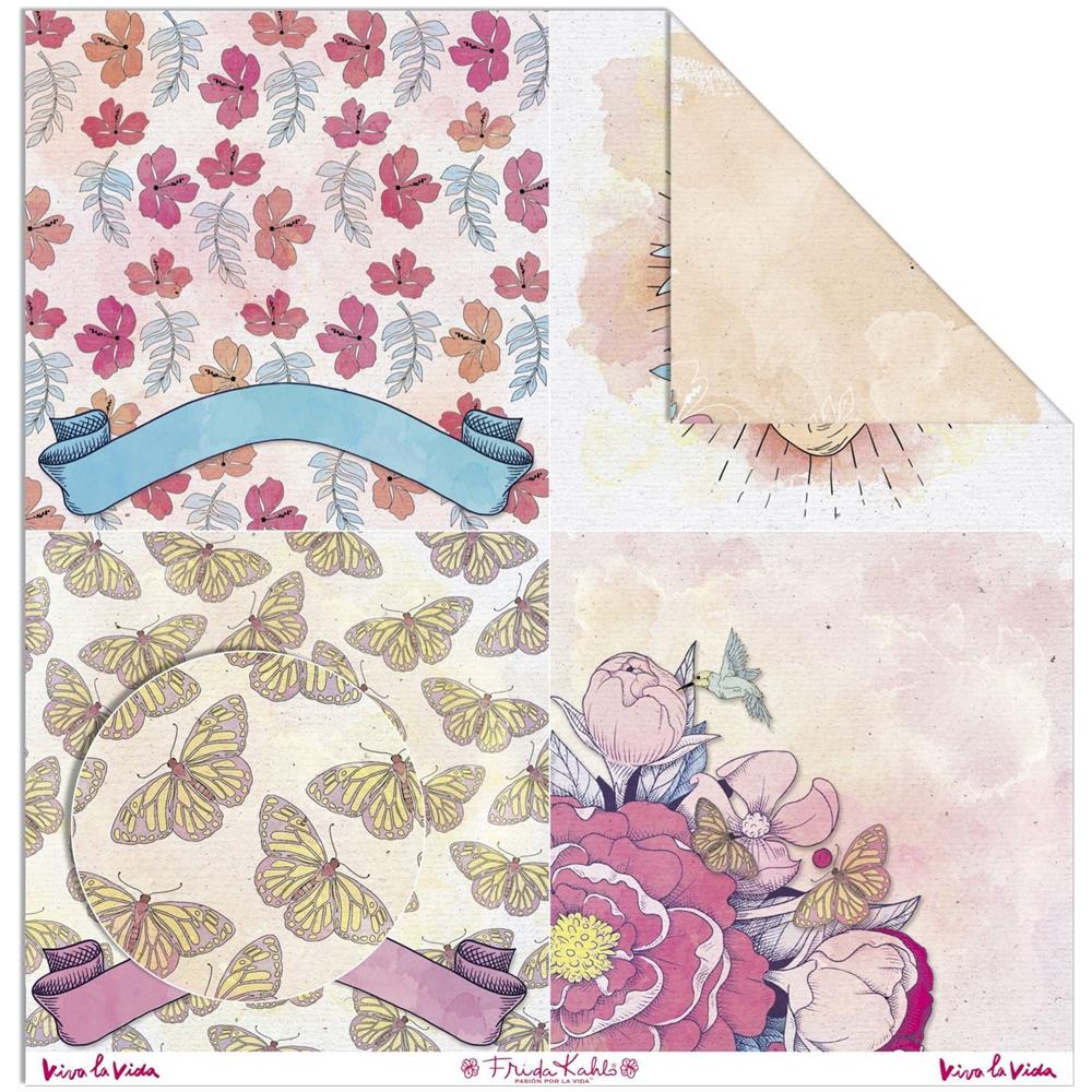 15 Carte Creative - Frida Kahlo - Fiori E Farfalle - Foto 1