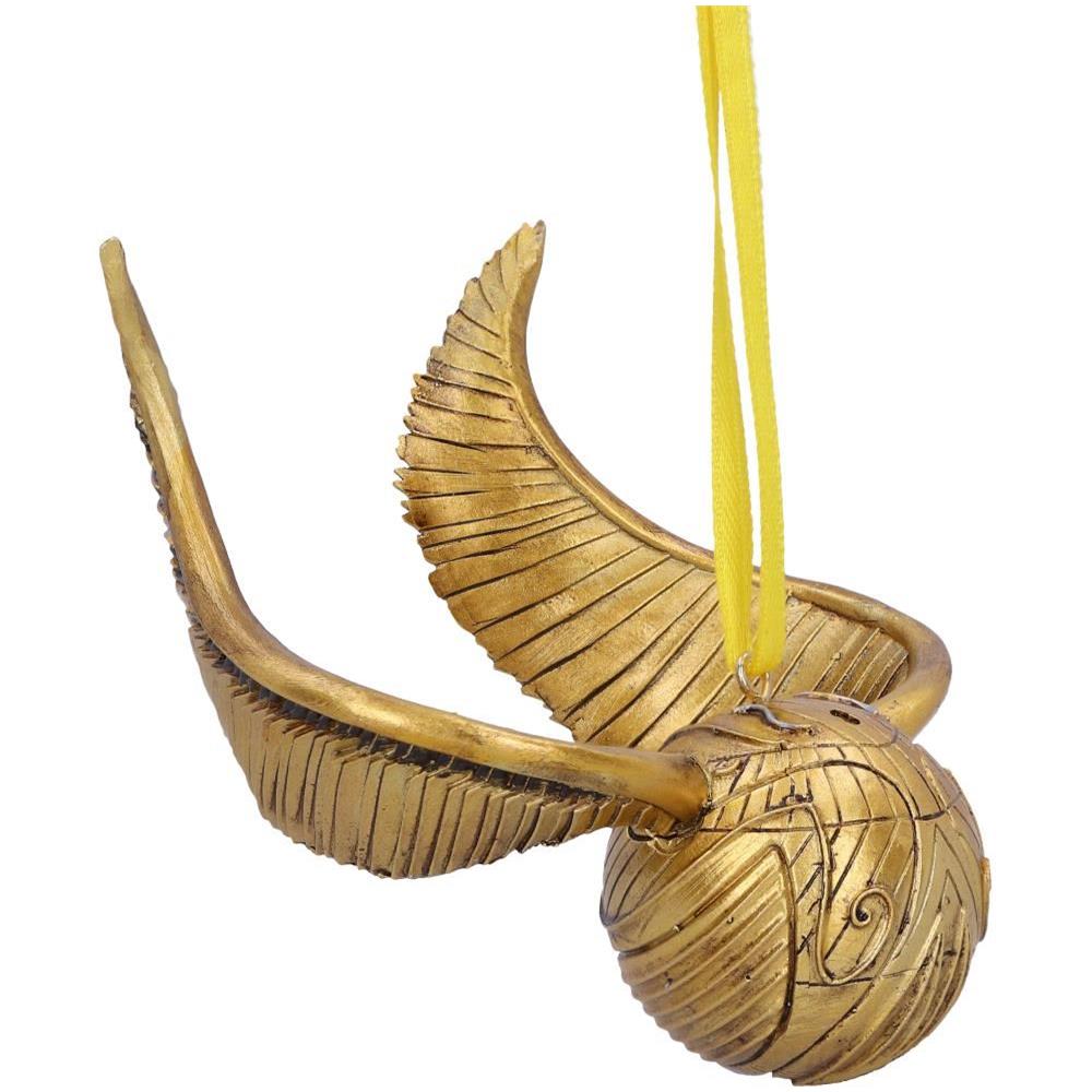 Nemesis Now - Harry Potter - Golden Snitch Quidditch Festive Decorative Hanging Ornament 10.5cm - Foto 2