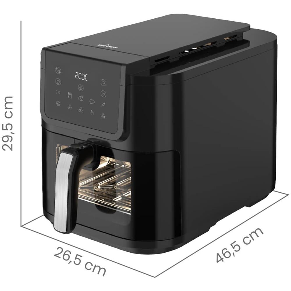 Friggitrice ad Aria Friggisana Infinity Win 8 Litri 1700 Watt - Foto 3