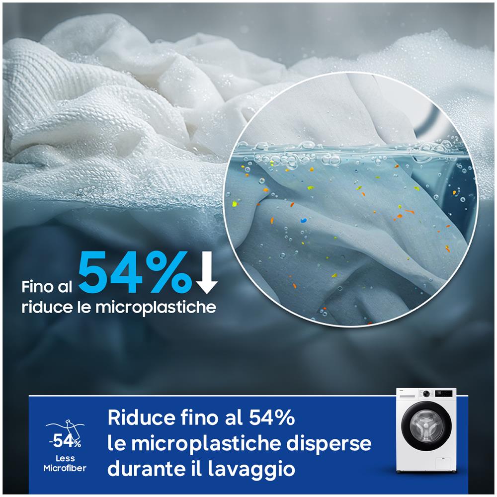 WW90DG5G34AEET Lavatrice Slim 9 Kg Classe A 1400 Giri AI Ecobubble Wi-Fi - Foto 7