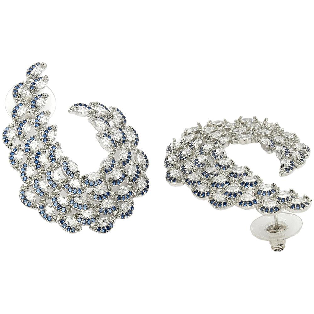 Collezione Diva Orecchini Nuvolosi in Zirconia Cubica - Foto 2