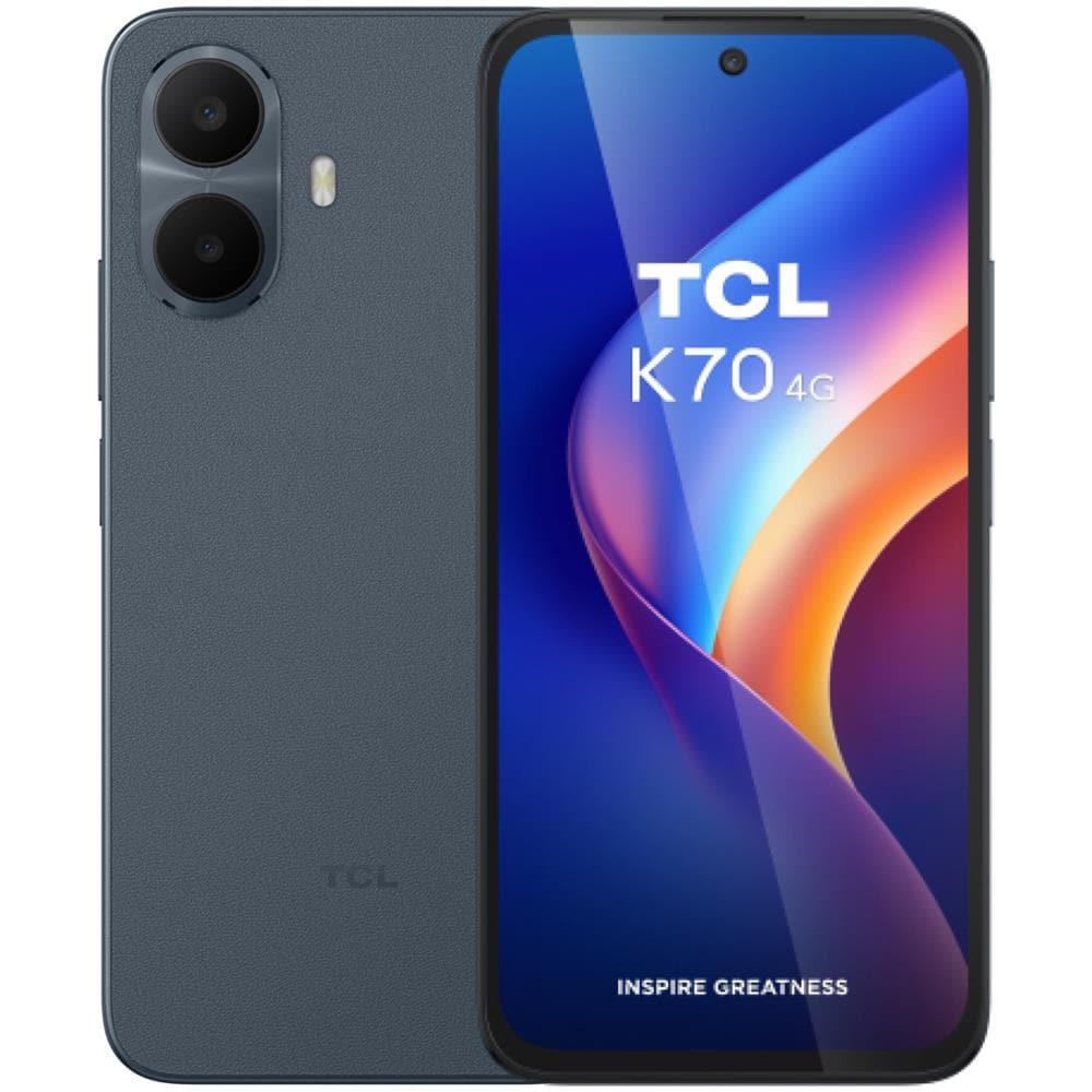 K70 4G 128GB 4GB Ram Display 6.8" IPS LCD HD+ 120Hz Main Camera 50MP f / 1.8 Selfie 8MP Dual nanoSim Androisd 16 Helio G100 5200mAh Stardust Blue - Foto 1