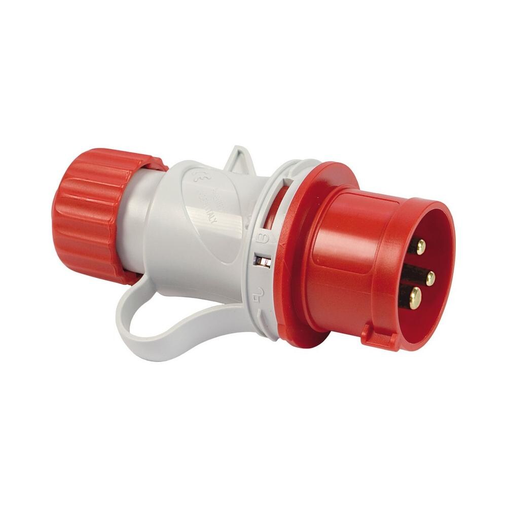 Spina Ind. "3p+t" 16a Red Ip44 - Foto 1