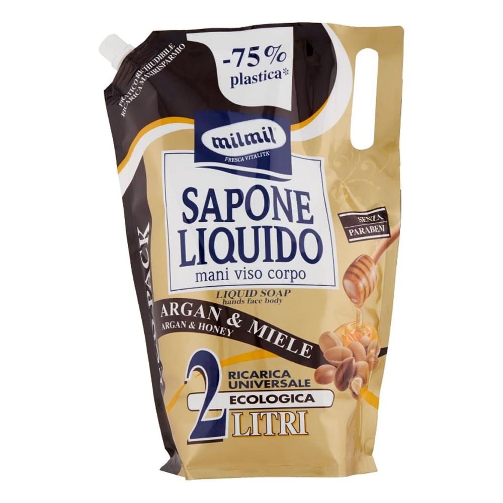 Sapone Liquido Busta 2 Argan&miele - Foto 2