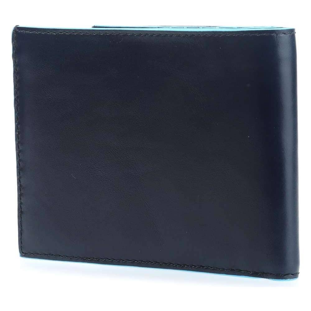 Portafoglio Uomo Con 12 Porta Carte Di Credito Blue Square - Pu1241b2r - Foto 8