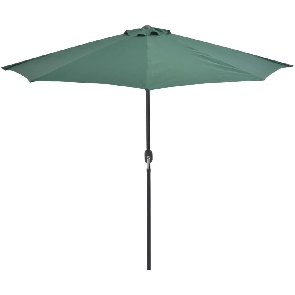 Ombrellone da Balcone Palo in Alluminio Verde 270x135 cm - Foto 2