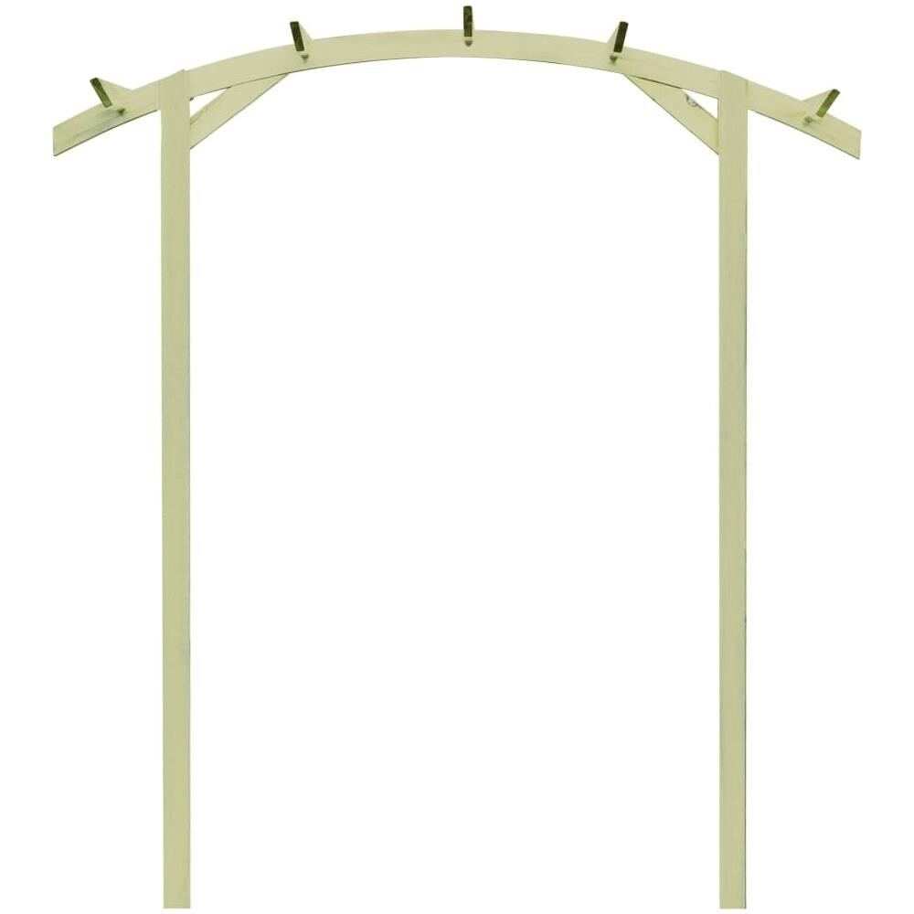 Pergola da Giardino Legno di Pino Impregnato 180x210x40 cm - Foto 2