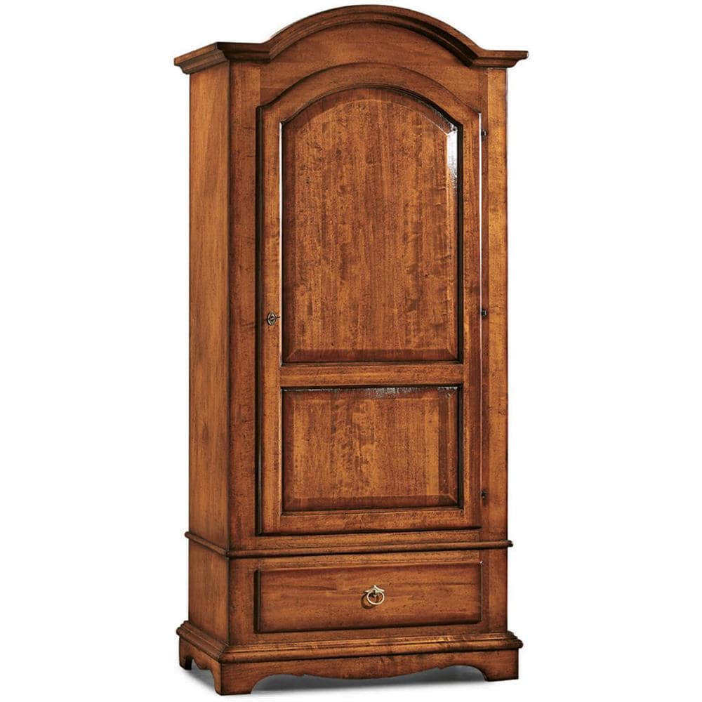 Christian - Armadio 1 Anta In Legno Massellox196 - Foto 1