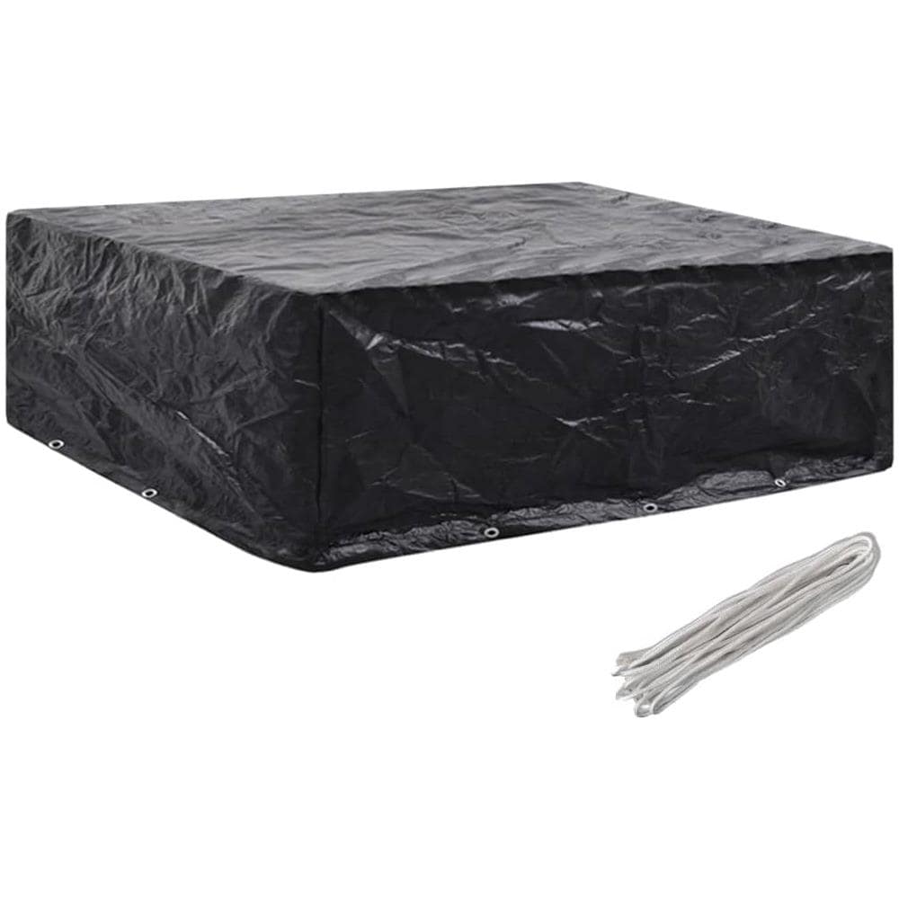 Coperture Arredi Giardino 2pz 8 Occhielli 250x210x90 Cm - Foto 2