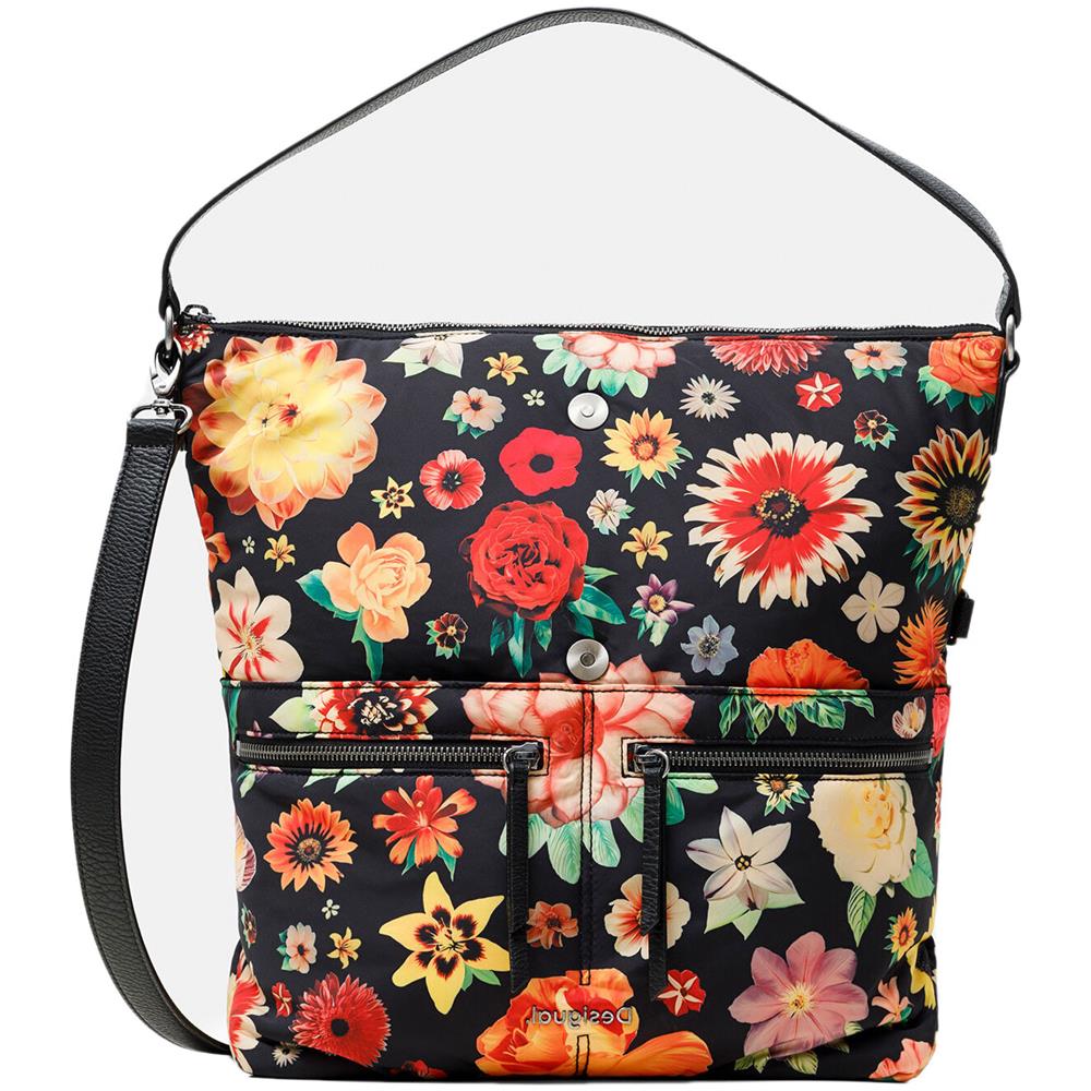 Marchio: Desigual - Genere: Donna - Tipologia: Borse - Scolore: Nero, Taglia: Unica - Foto 1