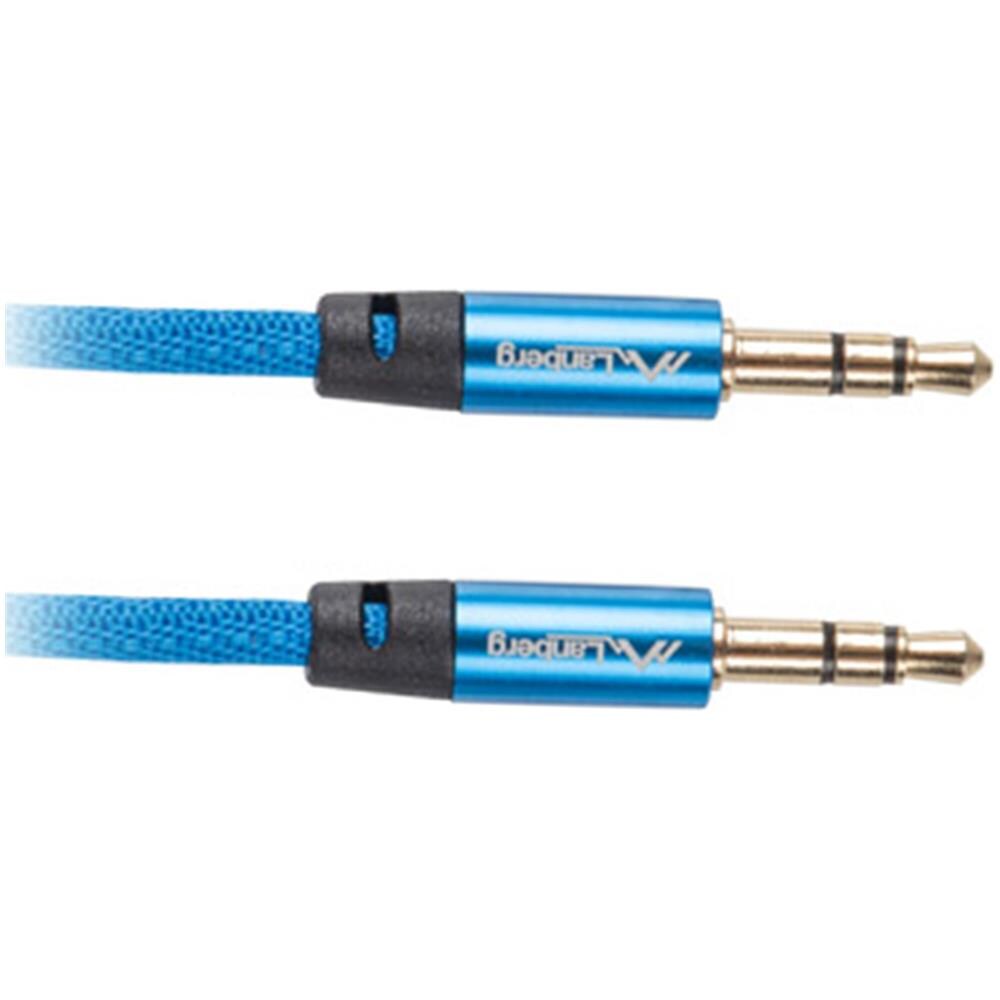 Ca-mjmj-10cu-0010-bl Audio-kabel 1 M 3.5mm Blau (ca-mjmj-10cu-0010-bl)  - Foto 5