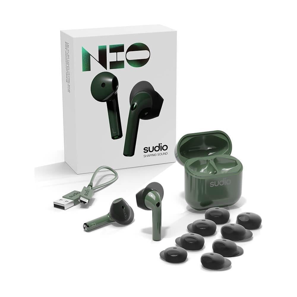 Cuffie Nio True Wireless In-ear Microfono Verde - Foto 2