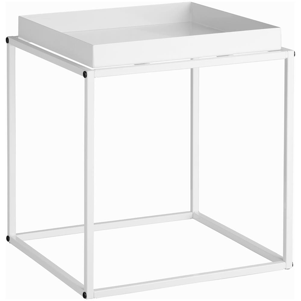Tavolino Cambridge 40 X 40 X 44cm - Bianco - Foto 1