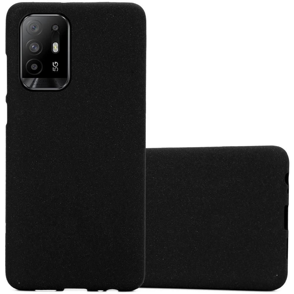 Custodia Compatibile Con Oppo A94 5g In Frost Nero - Coperchio Protettivo In Silicone Tpu Flessibile - Foto 1