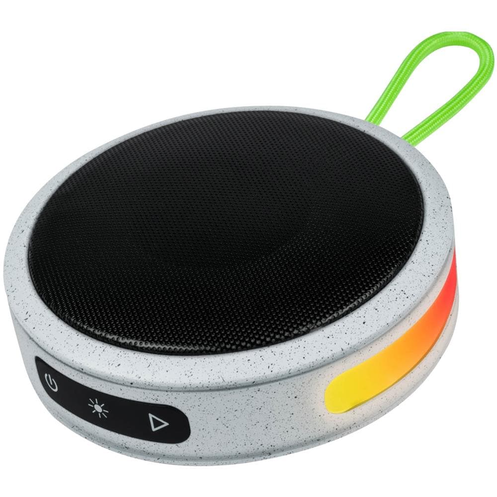 Altoparlante Bluetooth Luminoso Compatto Con Cinturino Party Nano Grigio - Foto 1