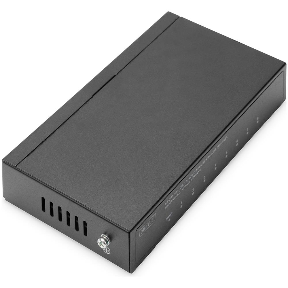 Switch Gigabit 8 porte, desktop, non gestito, alloggiamento in metallo - Foto 5