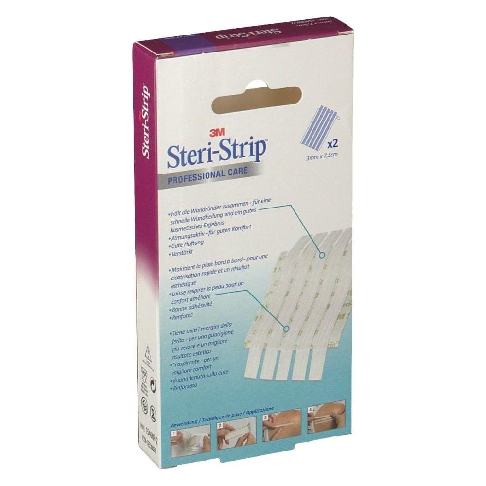 Cerotto per Sutura Steristrip Striscia 3 X 75 mm 10 Pezzi - Foto 5