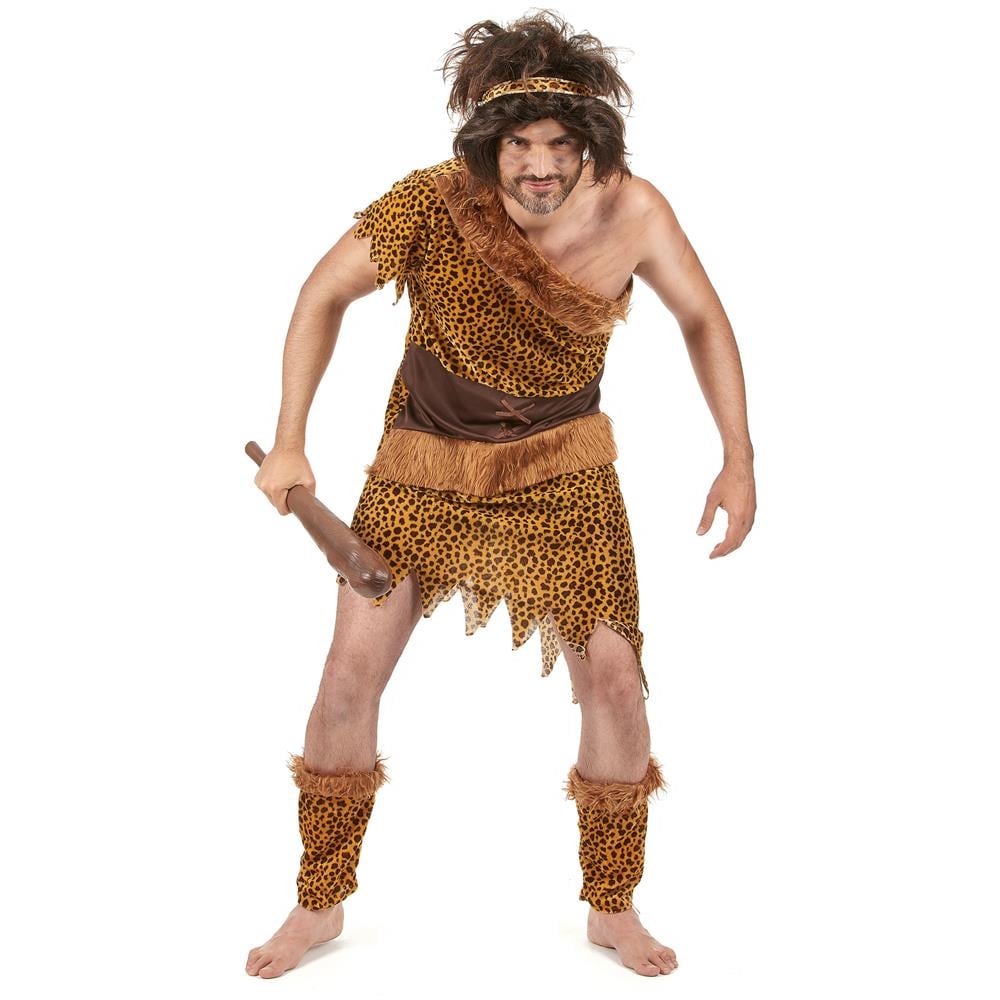 Costume Per Adulti Da Uomo Delle Caverne Xl - Foto 6