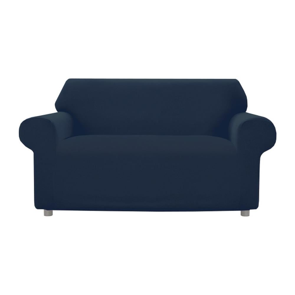 Copridivano E Copri Poltrona Antimacchia Sof&agrave; Elasticizzato Modello Magico Div 4Posti Blu - Foto 1