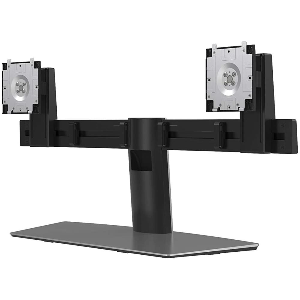 Supporto per Doppio Monitor fino a 27" Colore Alluminio Nero - Foto 7