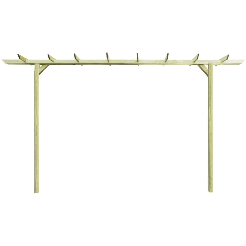 Pergola da Giardino Legno di Pino Impregnato 360x200x60 cm - Foto 2