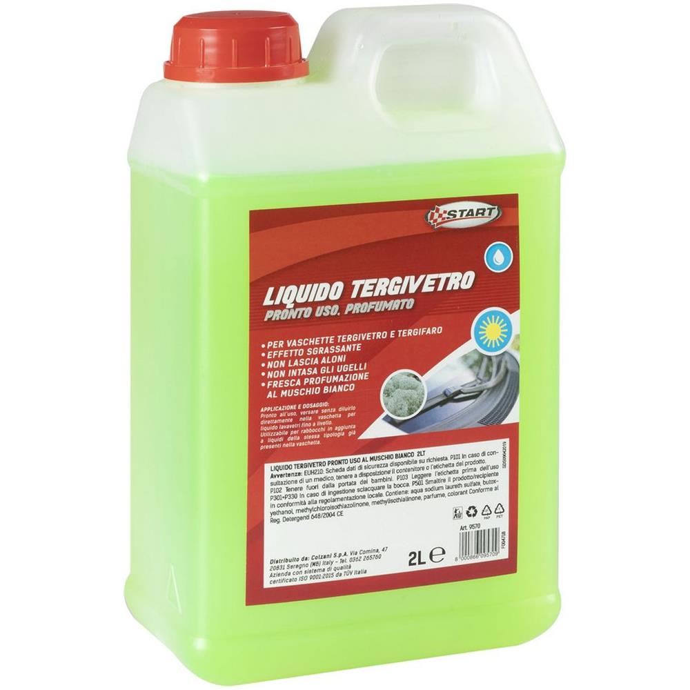 Liquido Tergivetro Profumato Al Muschio Bianco 2l Effetto Sgrassante - Foto 4