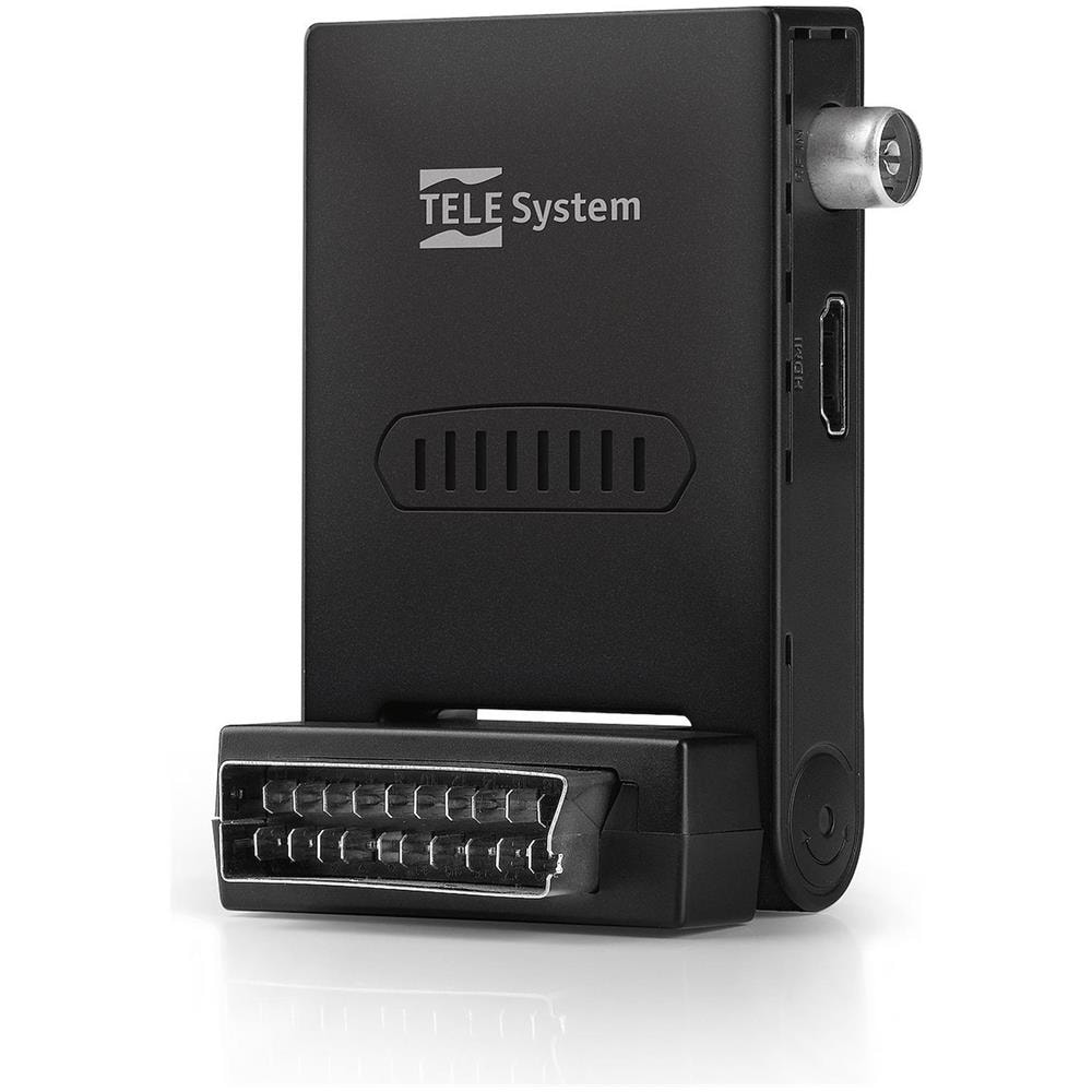 Mini Decoder Digitale Terrestre Facile Stealth / 02 DVB-T / T2 HD HDMI con Mediaplayer e Telecomando Easy - Nero - Foto 2