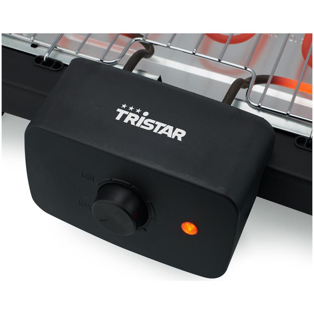 Bq-2870 - Barbecue Su Gambe 36,5x25,5cm - Funzione Barbecue Da Tavolo - 2000w - Termostato Regolabile - Piedini Antiscivolo - Foto 9