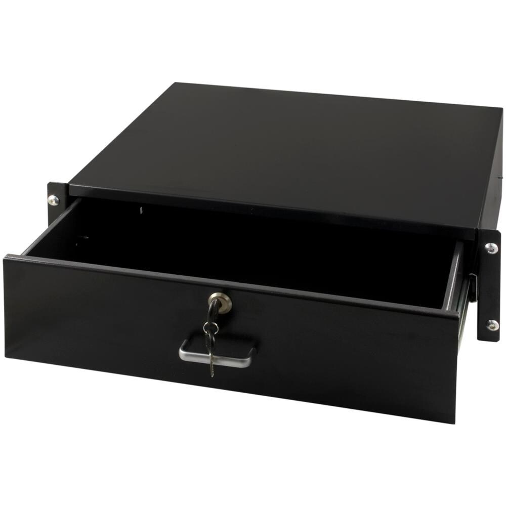 , Contenitore Estraibile 3u 19 "", Chiudibile A Chiave - Foto 2
