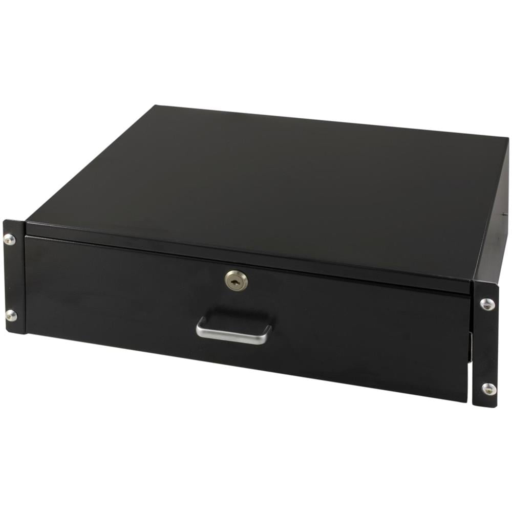 , Contenitore Estraibile 3u 19 "", Chiudibile A Chiave - Foto 1