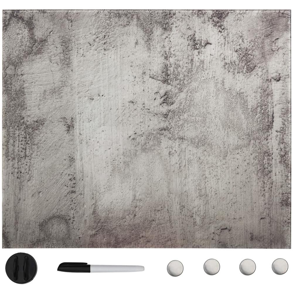 Lavagna Magnetica a Parete in Vetro 40x40 cm - Foto 1