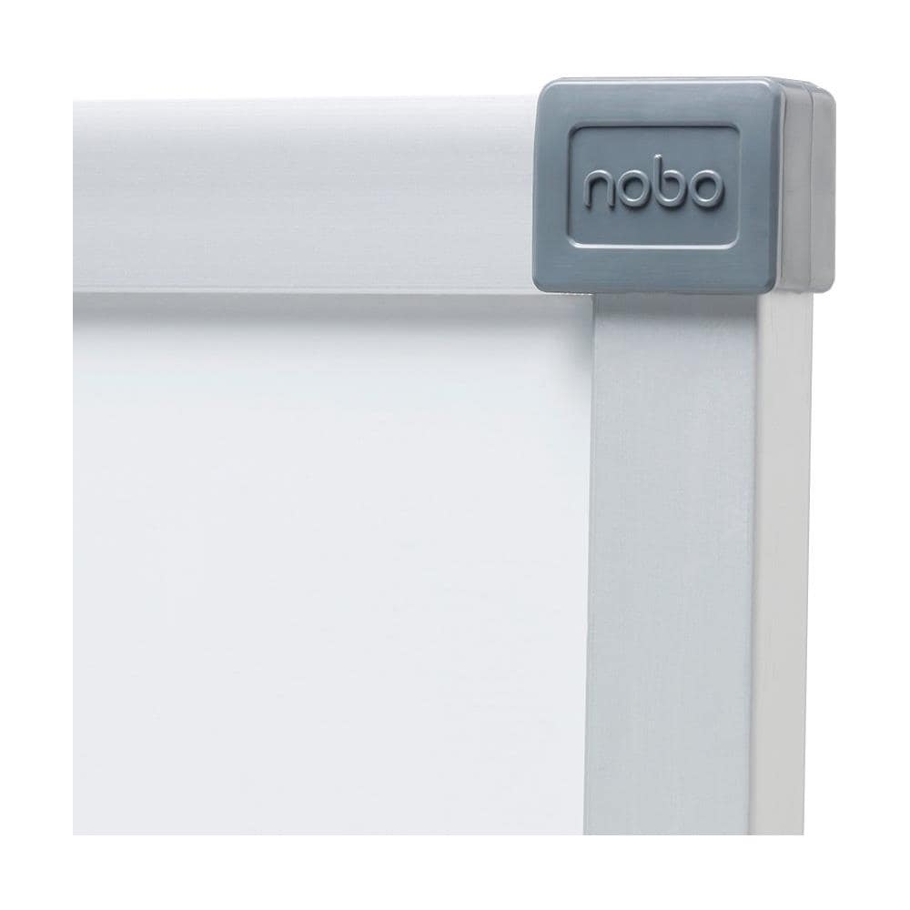 Nobo Lavagna bianca magnetica in acciaio Basic 600x450 con bordo basico - Foto 5