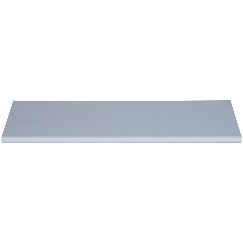 Mensola Amica Stondata 60 x 20 x 1.8 cm - Bianco - Foto 1