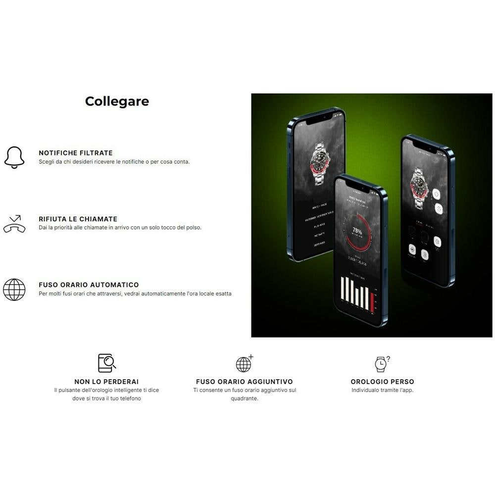 Connected Orologio Hybrid Smartwatch Uomo Smartime 18809/1 - Foto 3