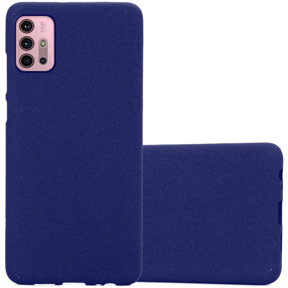 Custodia Compatibile Con Motorola Moto G10 / G30 In Frost Blu Scuro - Coperchio Protettivo In Silicone Tpu Flessibile - Foto 1