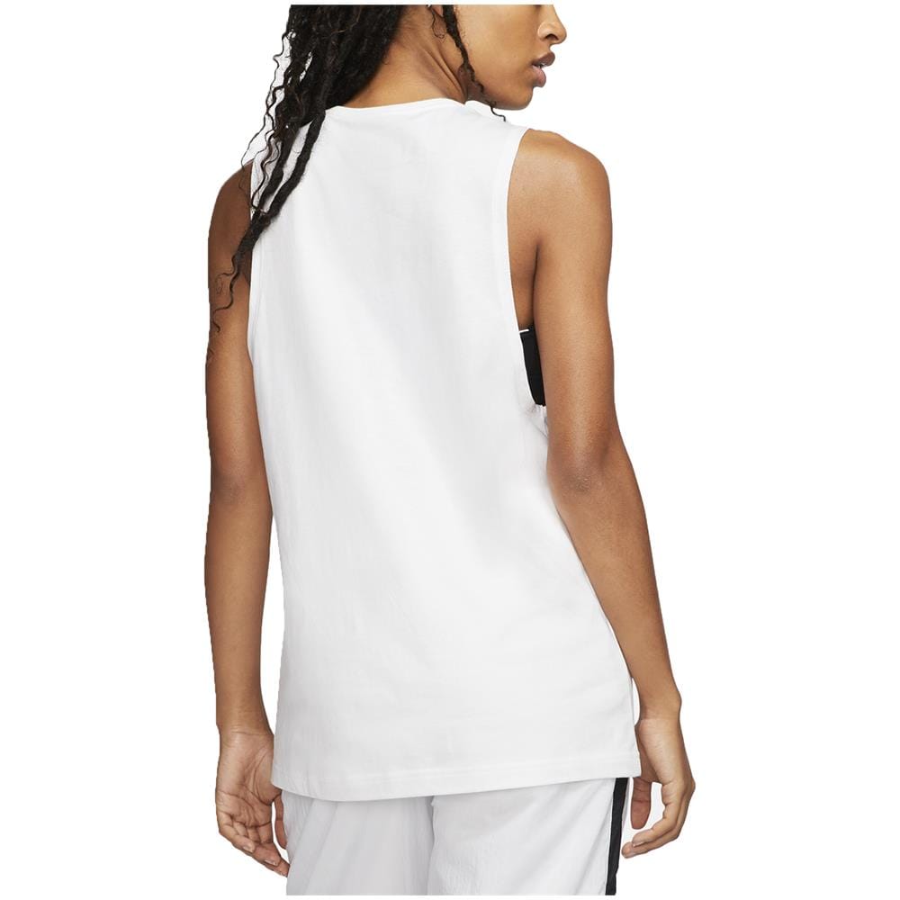 Canotta Da Donna Muscle Bianca Taglia M Cod Cw2206-100 - Foto 2