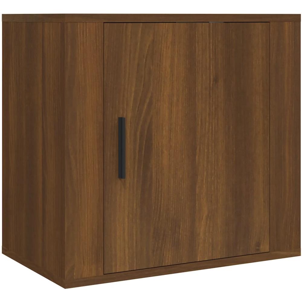 Comodino A Muro Rovere Marrone 50x30x47 Cm - Foto 2