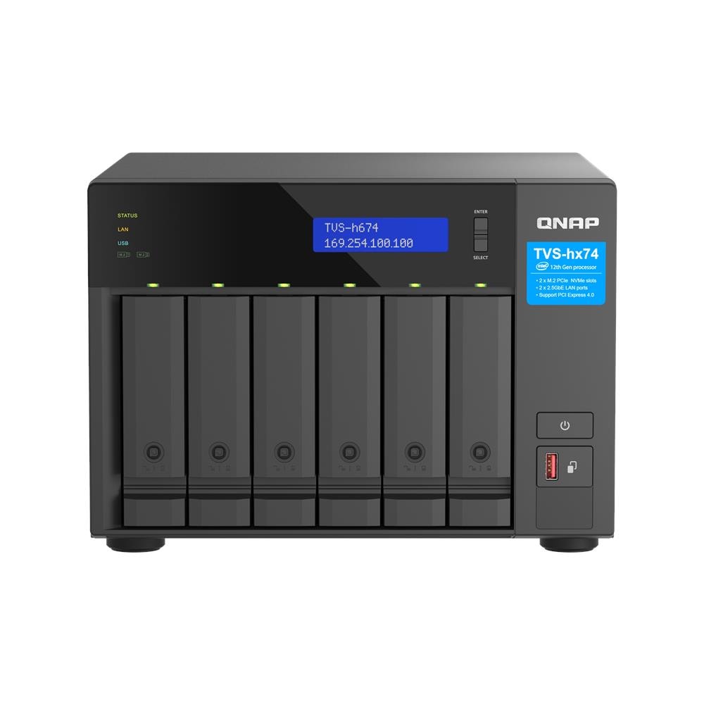 6-BAY QUTS HERO NAS 16GB - Foto 1