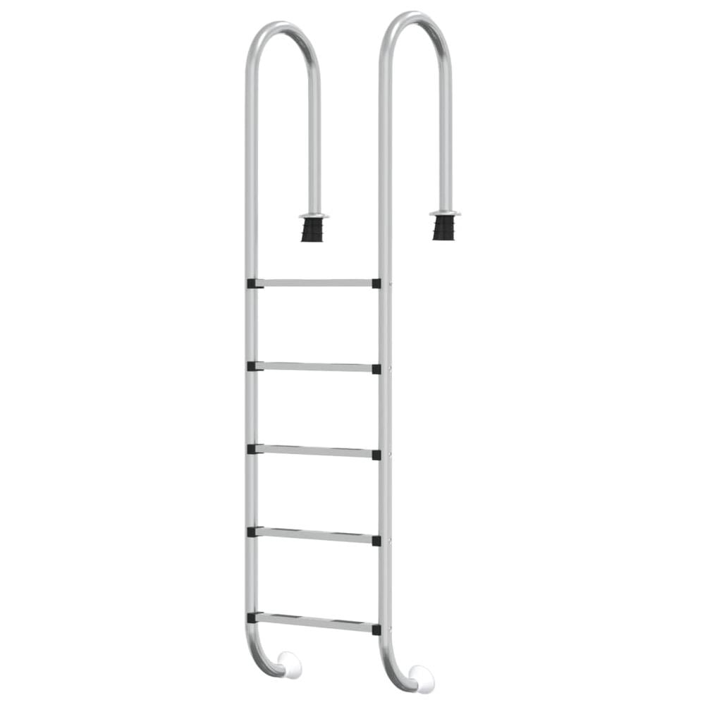 Scala Per Piscina 54x38x211 Cm Acciaio Inox 304 - Foto 2