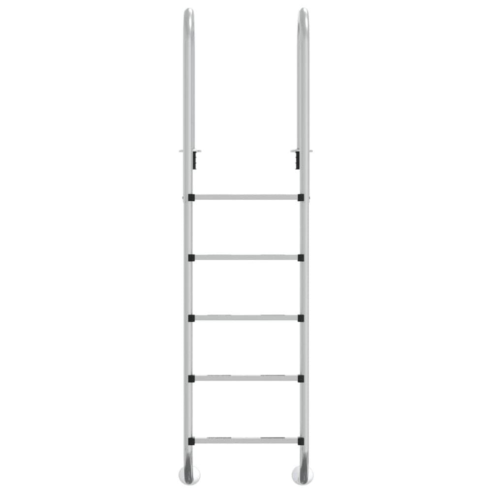 Scala Per Piscina 54x38x211 Cm Acciaio Inox 304 - Foto 3