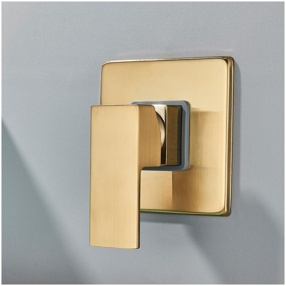 Rubinetto per lavabo da bagno, Blackswan, Cascada tipo M250, modello oro, misura 16,5 cm - Foto 4