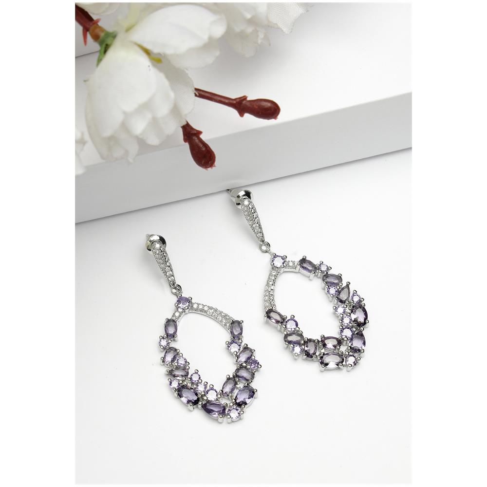 Collezione Diva Orecchini a Goccia Delicati in Zirconia Cubica - Foto 1