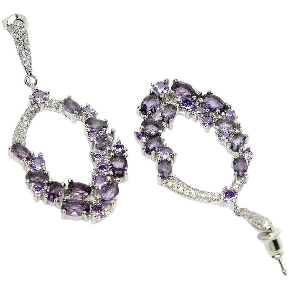 Collezione Diva Orecchini a Goccia Delicati in Zirconia Cubica - Foto 2
