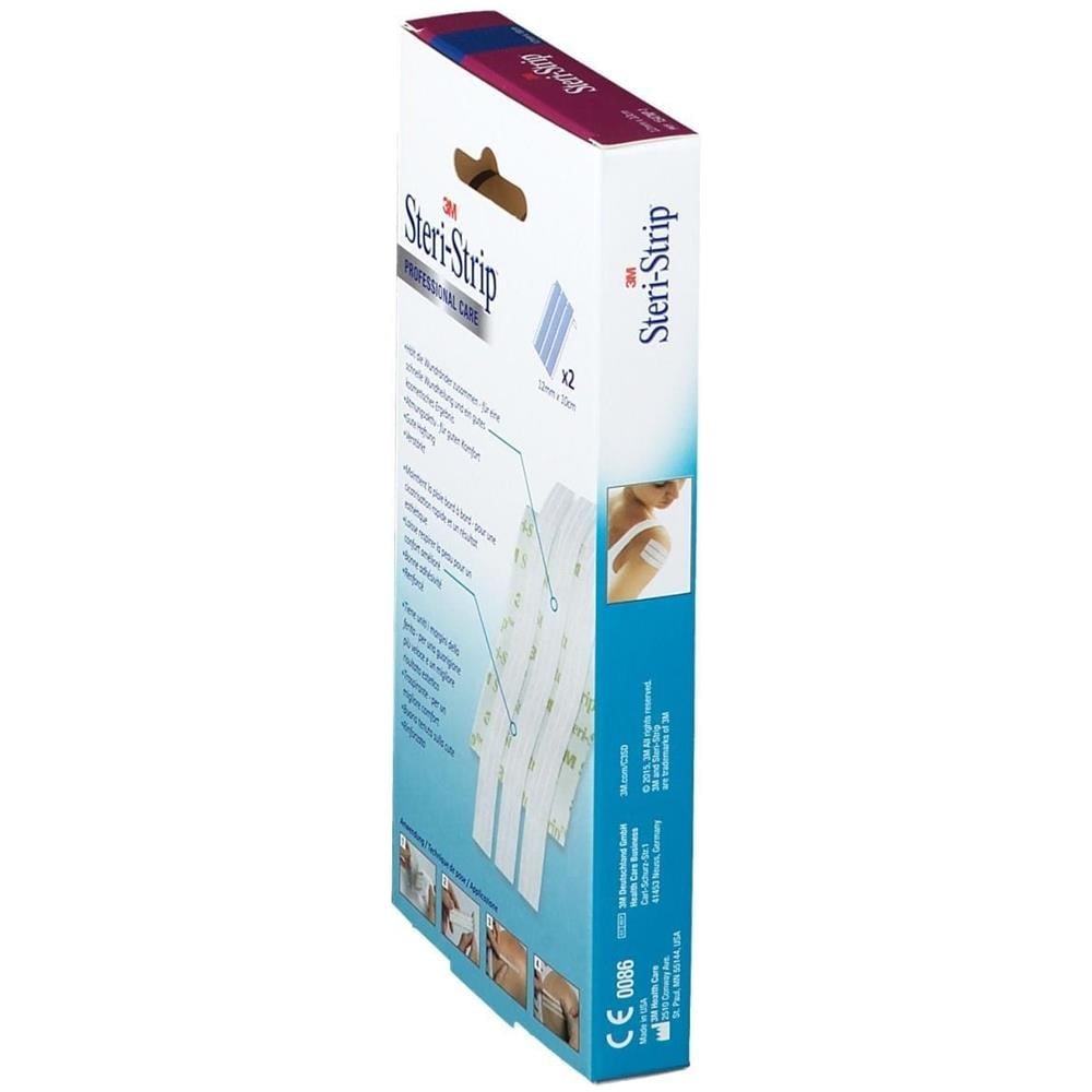 Cerotto per Sutura Steristrip Striscia 12 X 100 mm 6 Pezzi - Foto 2