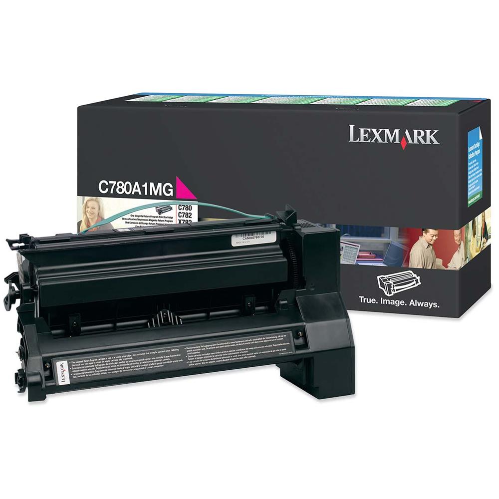 0C780A1MG Toner Originale Magenta per Lexmark X782 Capacità 6000 Pagine - Foto 2