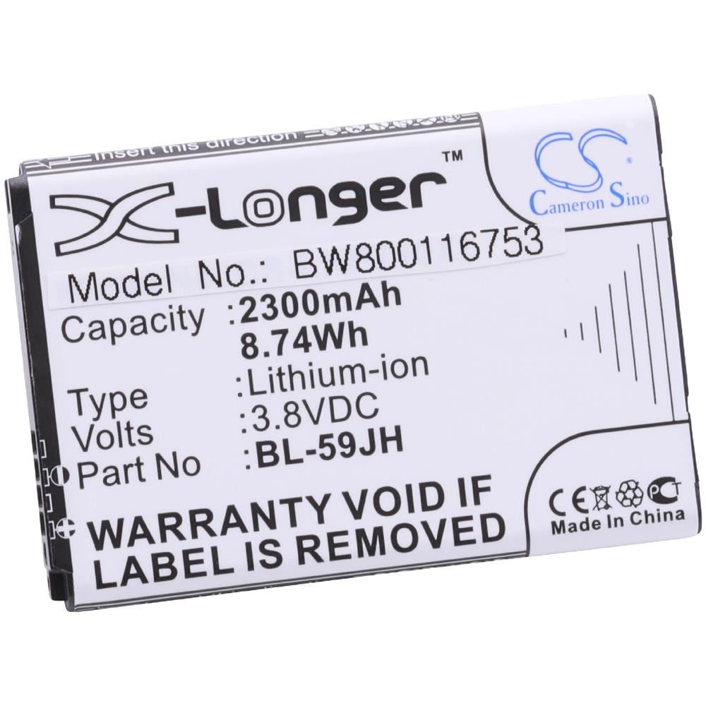 Li-ion Batteria 2300mah (3.8v) Per Cellulari E Smartphone Come Lg Bl-59jh - Foto 1